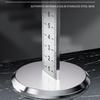Stainless Steel Tiling Leveling Ruler Height Gauge for Tile Alignment and Measurement