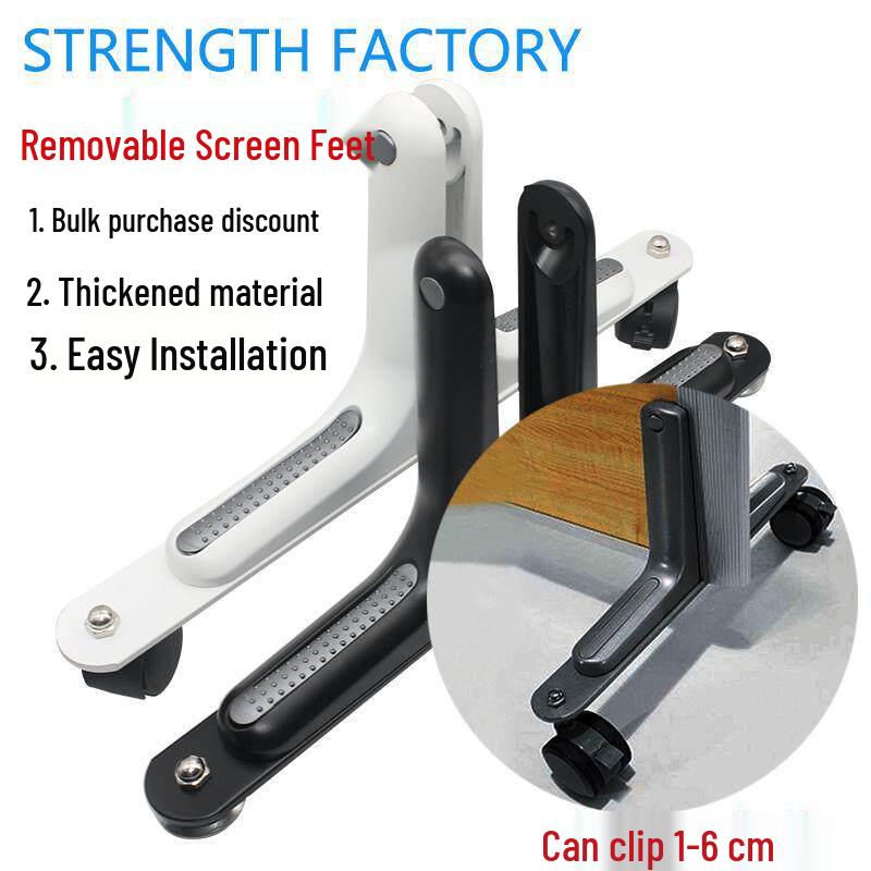 Aluminum Alloy Movable Balance Screen Stand Base White Fixed Wheel