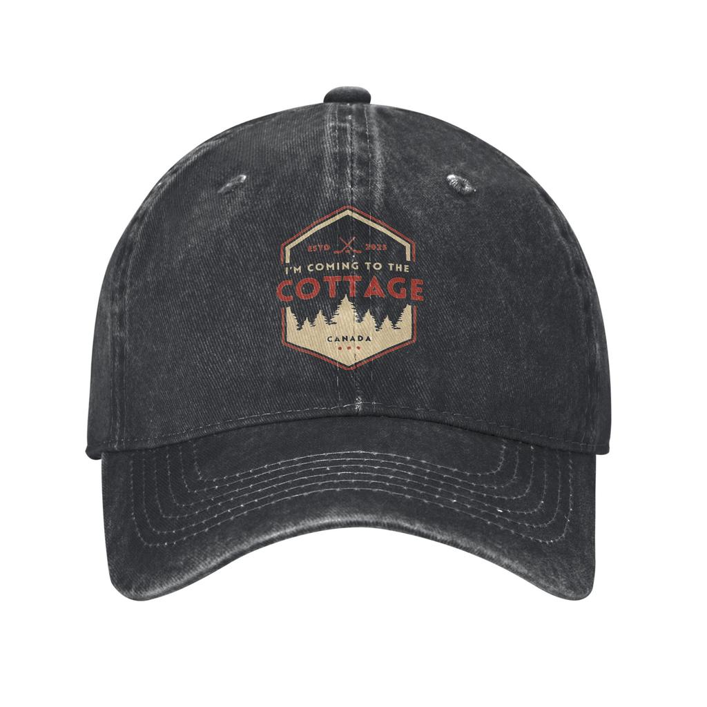 Heated Rivalry Loon Quote Baseball Caps Unisex Distressed Cotton Sun Cap Stupid Canadian Wolf Bird Adjustable Fit Hats Cap