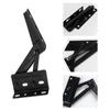 2pcs Bridge Shaped Spring Hinges Bracket Cabinet Door Support Durable Door Hinge  Cabinet