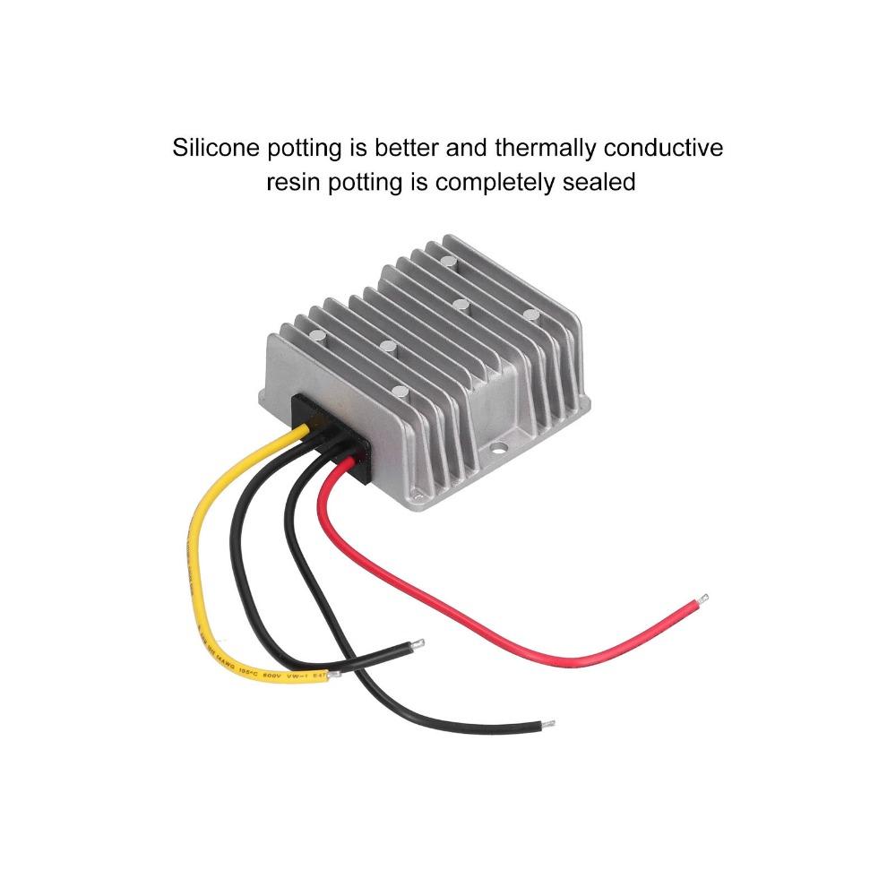 Stable Output 12V/24V to 5V DC Step Down Converter 30A 150W DC Voltage Converter Voltage Regulator Vehicle Electronics