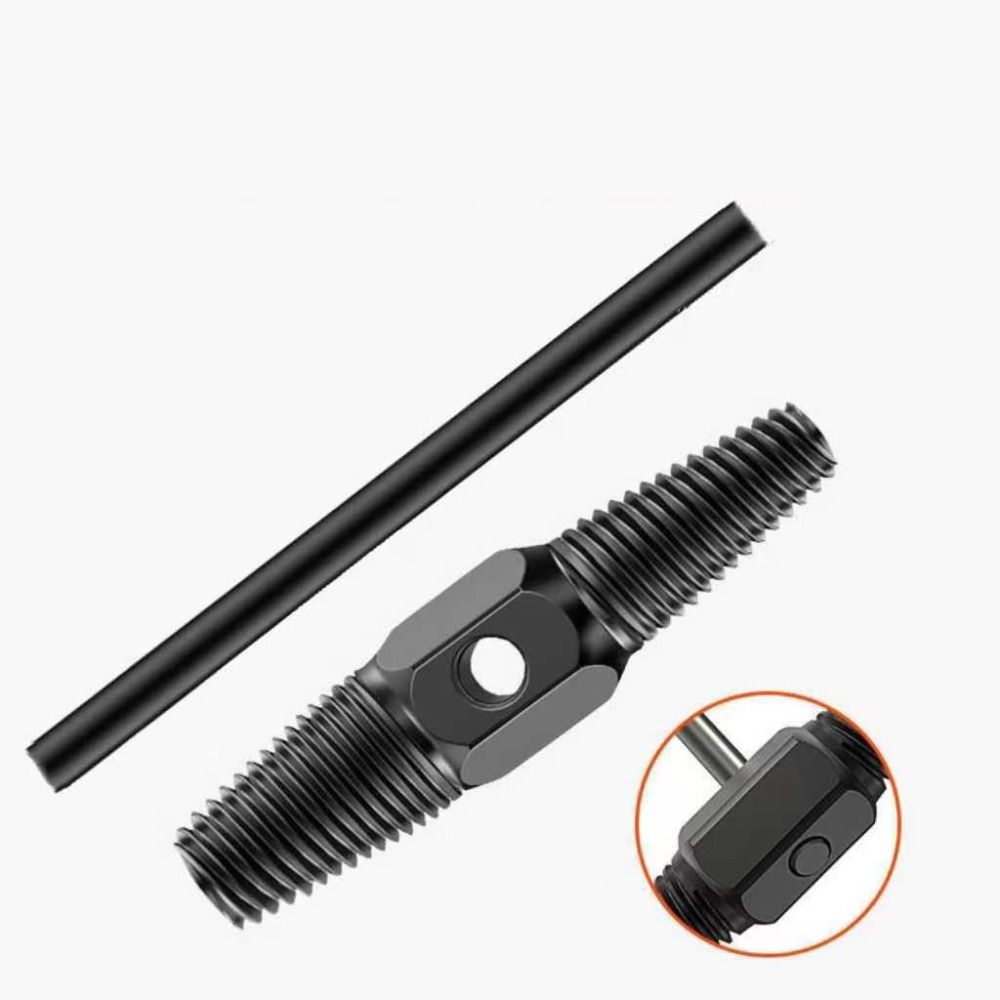 

Convenient Faucet Valve Screw Extractor Double Head Screws Remover Tool Repair 2 set