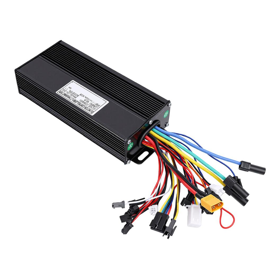 Electric Bike Motor Controller 40A 3 Mode 15 Tube Sine Wave Controller Self Learning for 1000W 1500W Motor