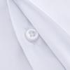 Solid France Cufflinks Men Dress Shirts Long Sleeve Slim Fit