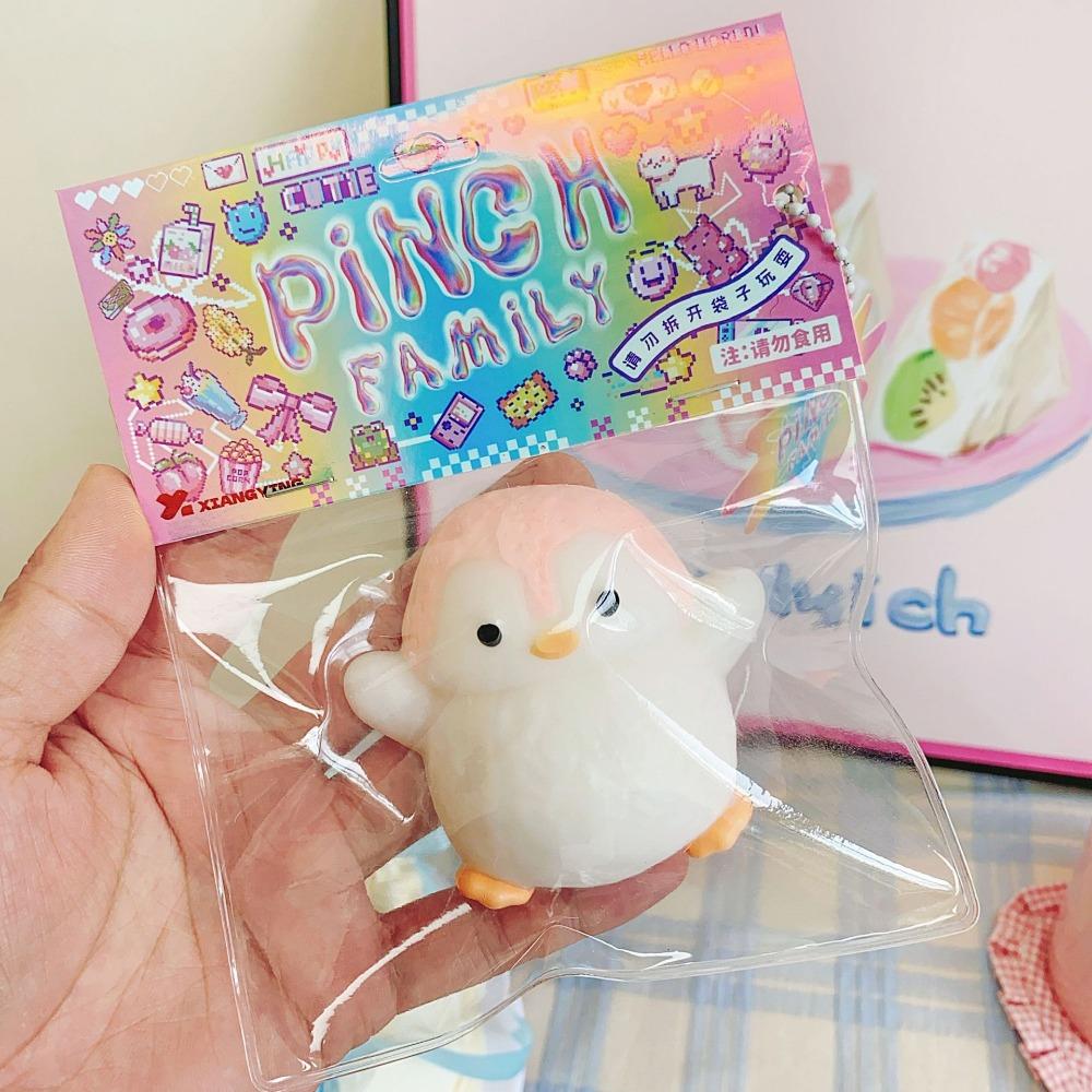 Penguin Squishy Toy for Stress Relief - Soft Slow Rising Sensory Fidget Toy Kawaii Party Favors for Kids Adults Birthday Gifts