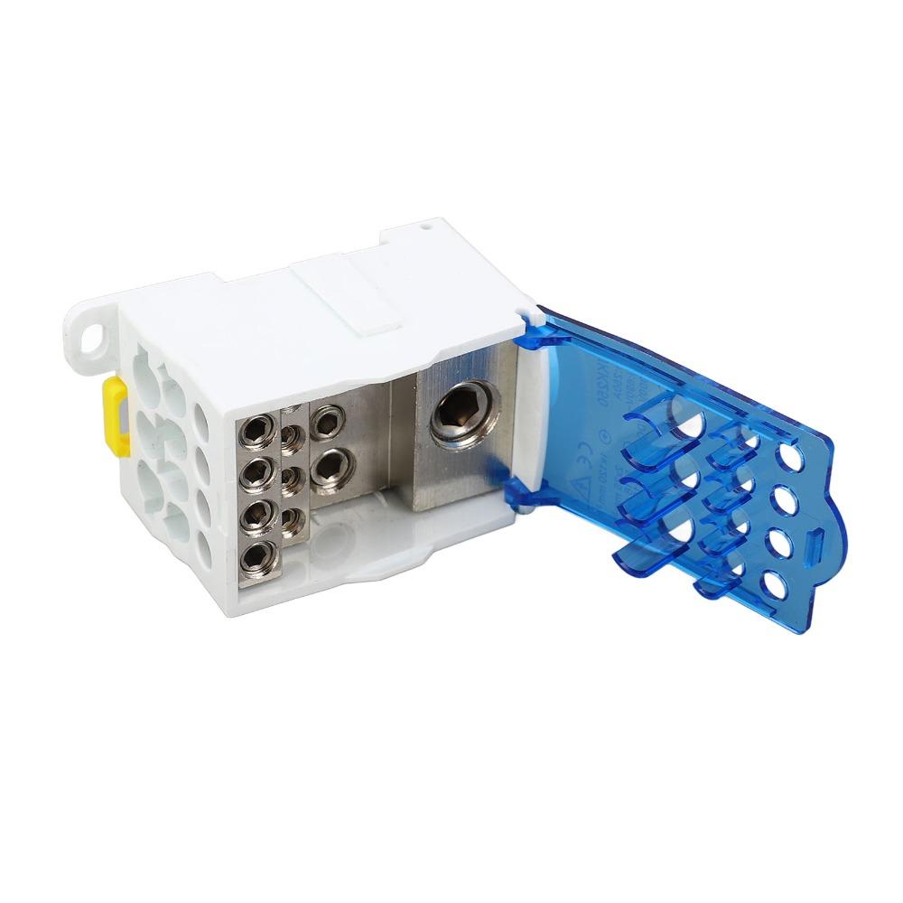 Blue Color Terminal Block Junction Box 690V Junction Box Distribution Box  Splicing Application