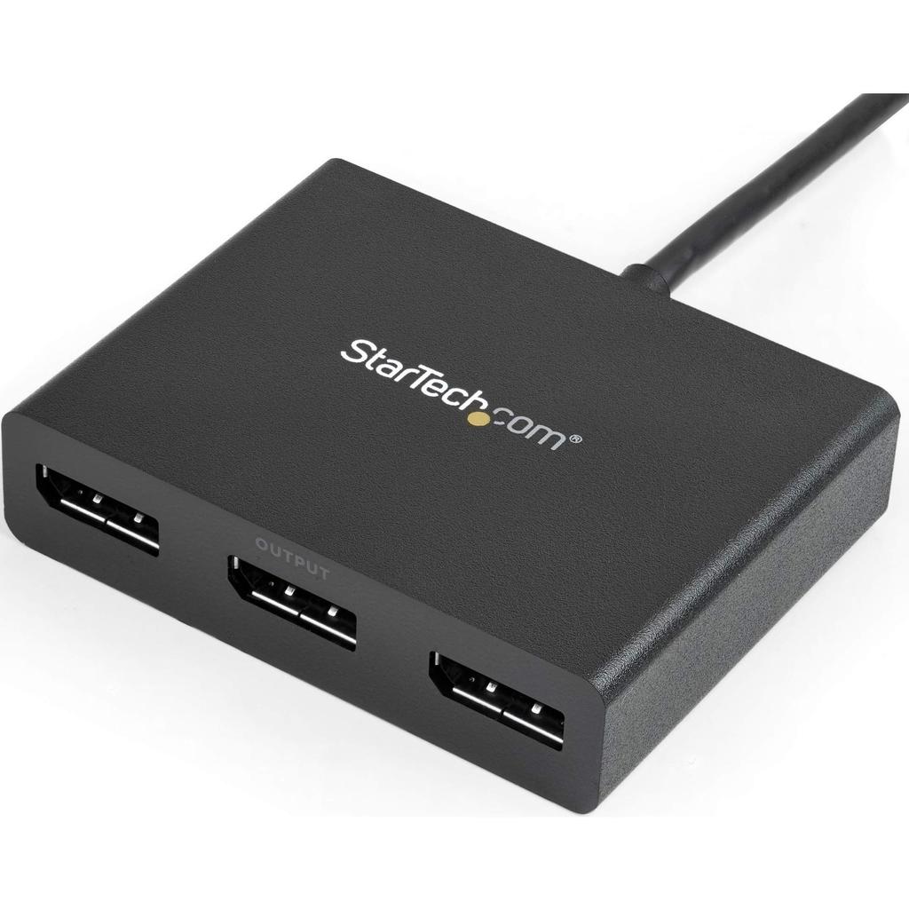 MST Hub Mini DisplayPort 3x DsiplayPort Splitter 4K-kompatibel Nur Windows-kompatibel MSTMDP123DP 3-Port - Multi-Monitor