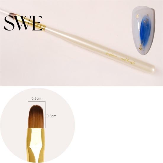 Manicure Brush Nail Pen Easy to Use Multi-function Tip Supply Head Gel Painting Brushes for Professional