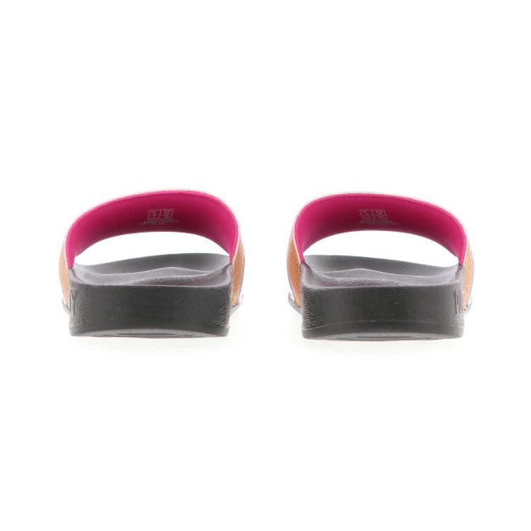 Puma Leadcat Ftr 90S Pop Comfortable Quick-Dry Slide Sandals Women Footwear Black Gold 372624-01