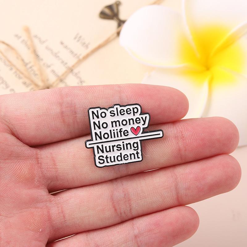 No Contemporary Alloy Life Pin Brooch Geometric Shape Eyecatching Accessory