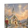 Faux Pearl Painting for Adults Christmas Church Art Kit, DIY 15.75 Easy X 11.81 Inch Beginners Craft Adults, Relaxing Home Decor Sparkling Gemstone
