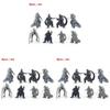 Achtteilige Godzilla Kong Kim Kampf Dinosaurier PVC Actionfigur Sammlung für Kinder und Dekoration