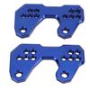 2pcs Passenger Footpad Back Shift Bracket CNC Aluminium Alloy Replacement for YZF R3 MT25 MT03Blue