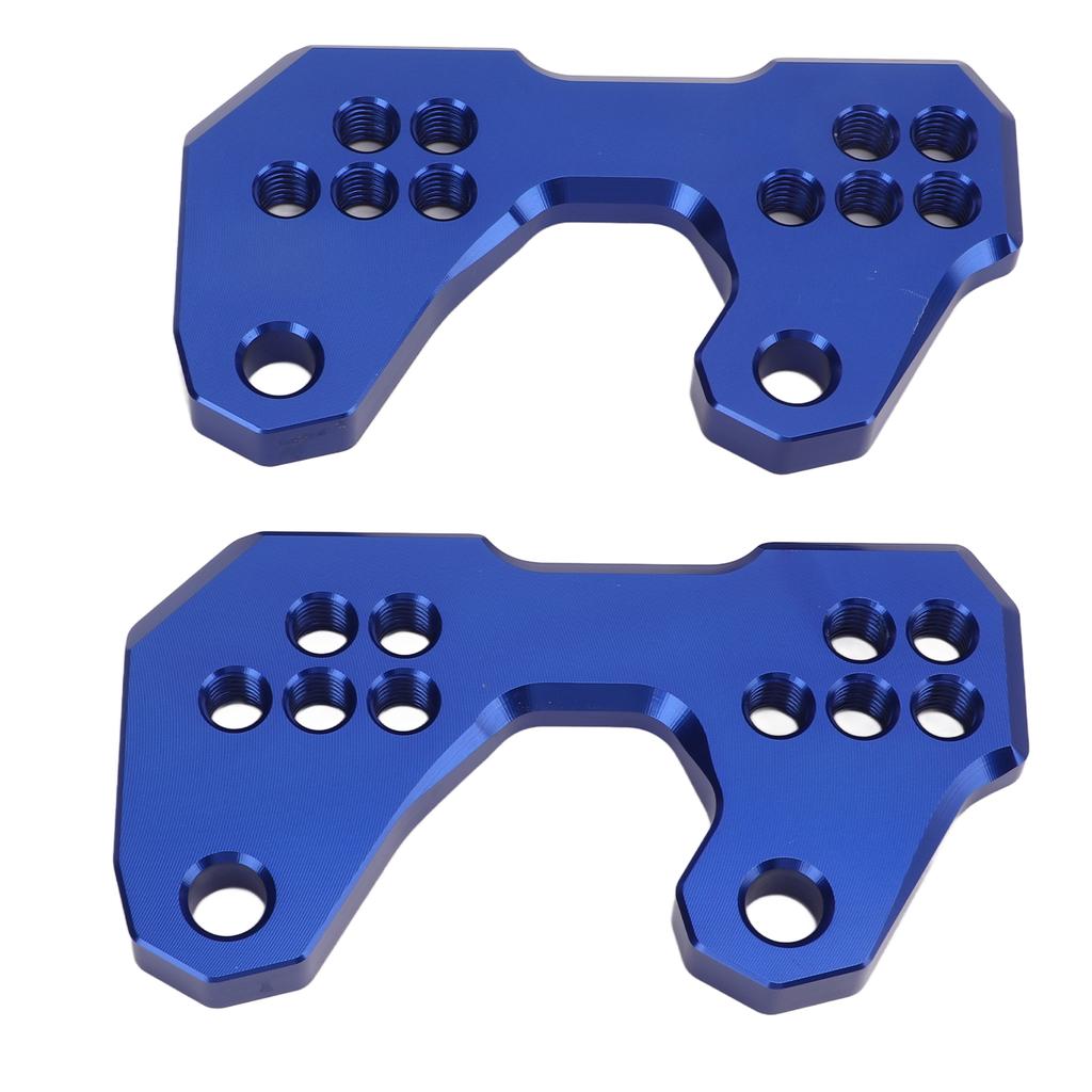 2pcs Passenger Footpad Back Shift Bracket CNC Aluminium Alloy Replacement for YZF R3 MT25 MT03Blue