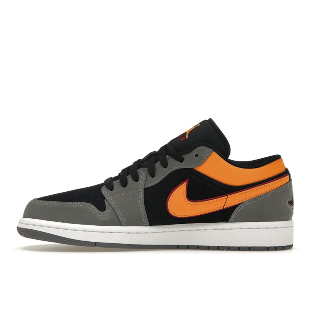 Air Jordan 1 Low SE Vivid Orange Pánské tenisky Šedá Černá Světle grafitová FN7308-008