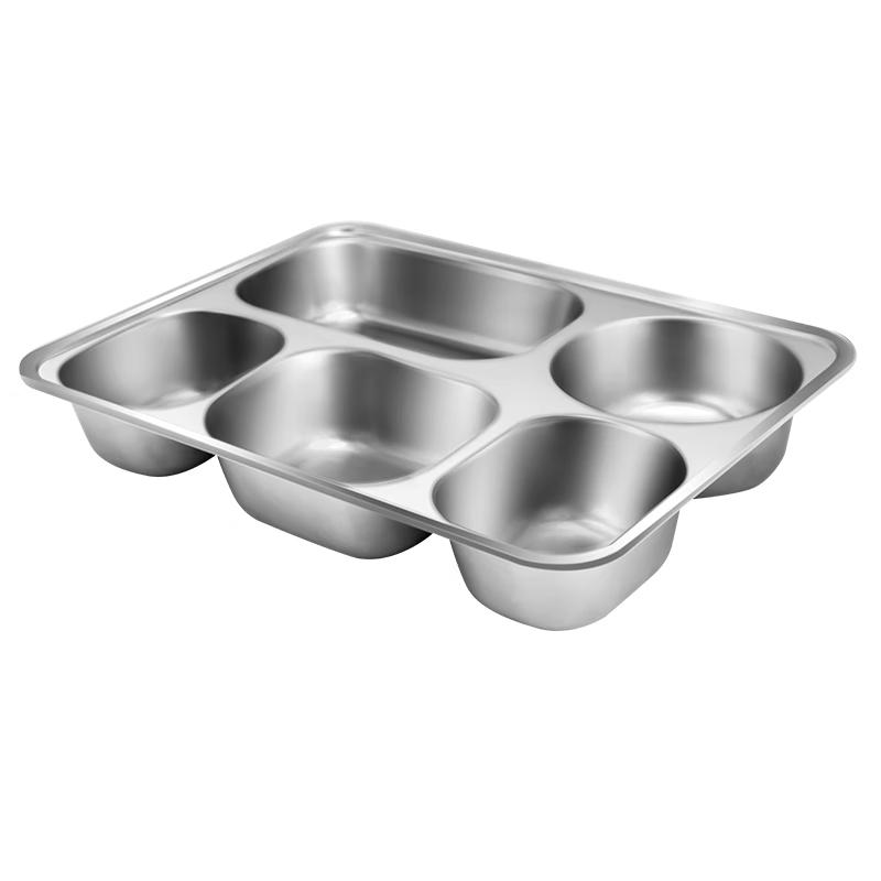 MAXCOOK 304 Stainless Steel Divided Lunch Box