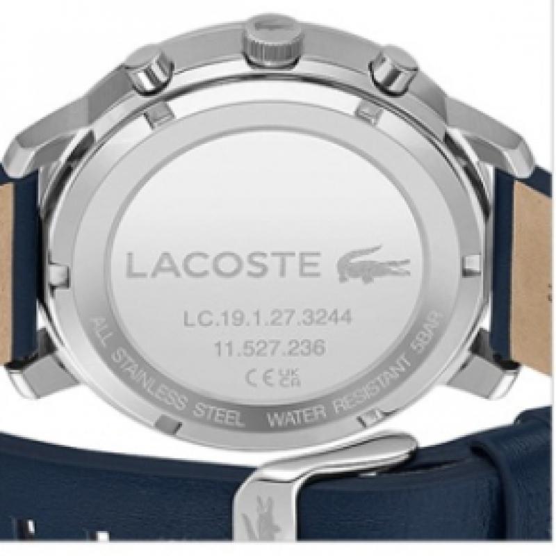 LacoSte Men S Leather Quartz Watch LacoSte Play