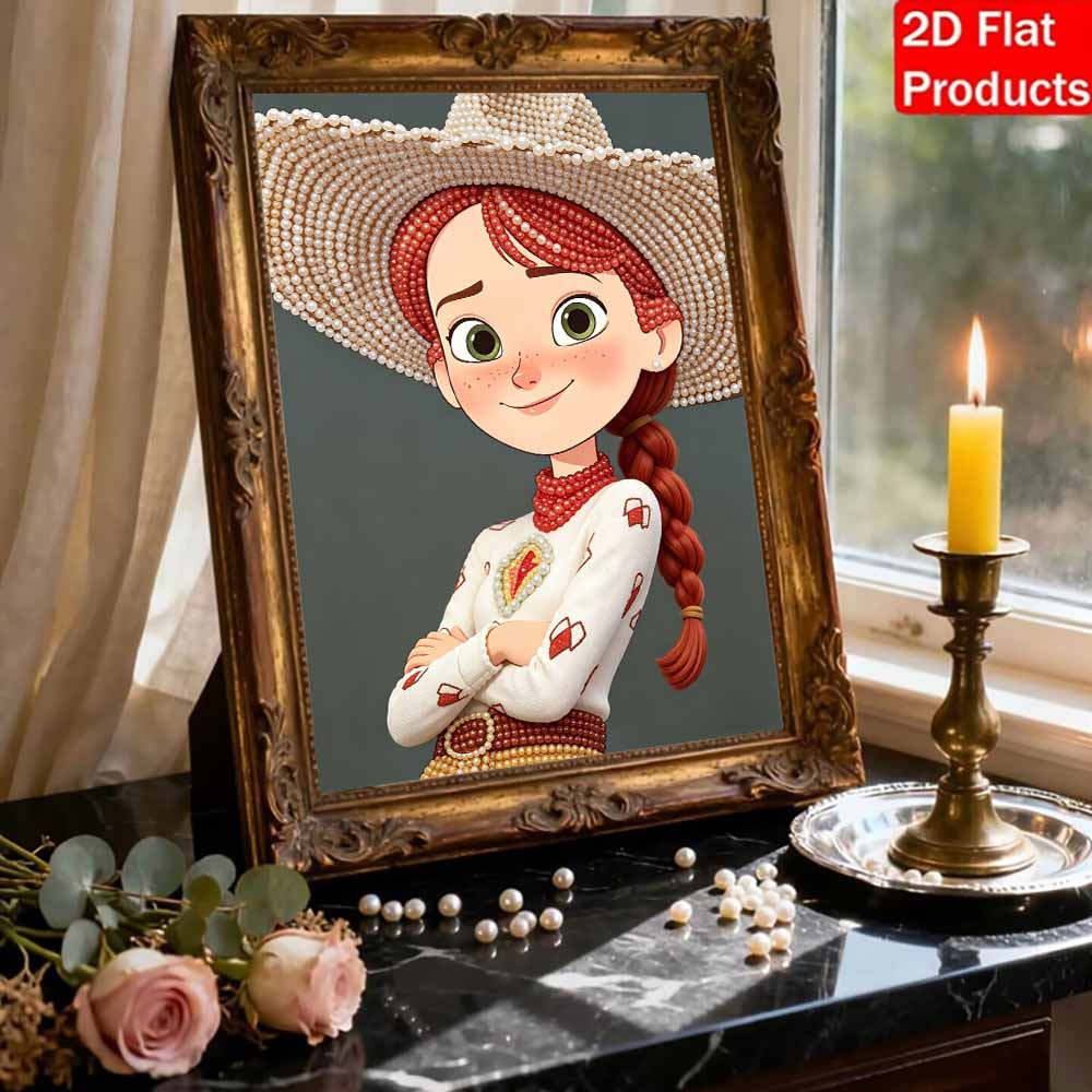 Disney Pintura com Pérolas Toy Story Kit de Arte Trish Iniciante Adulto Decoração de Parede para Casa Forma Especial