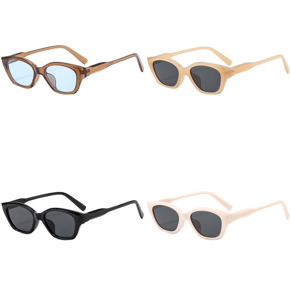 Vintage Cat Eye Sunglasses For Women Uv400 Protection With Gray Lenses For Outdoor Activities