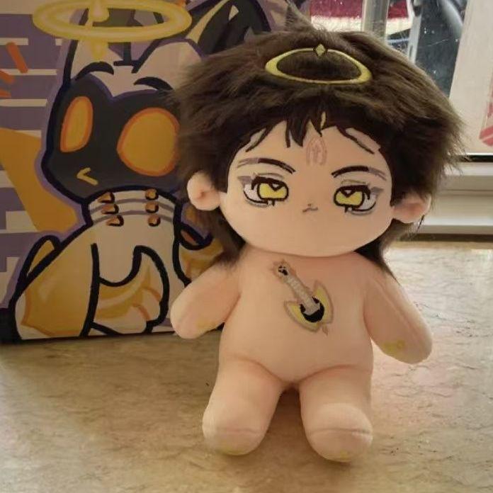 

Плюшевая кукла Адам из Отеля Хазбин 20 см - Качающаяся птица, милый праздничный подарок 20cm With Bones