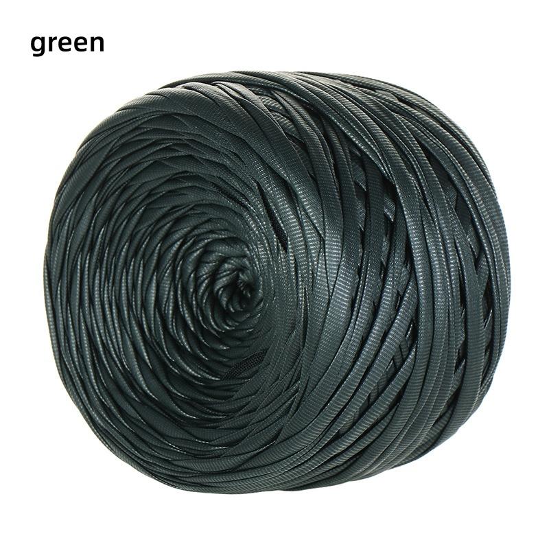 200g/Rolle Nappa Matt Kunstleder Garn für DIY Stricken Häkeln Faden Garn Handgefertigte Gewebte Taschen Schuhe Bastel Zubehör Garn