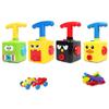 Duckling Cartoon Air Power Car Toy For Kids Inertia Drive Educational Vehicle For Early Learning Play