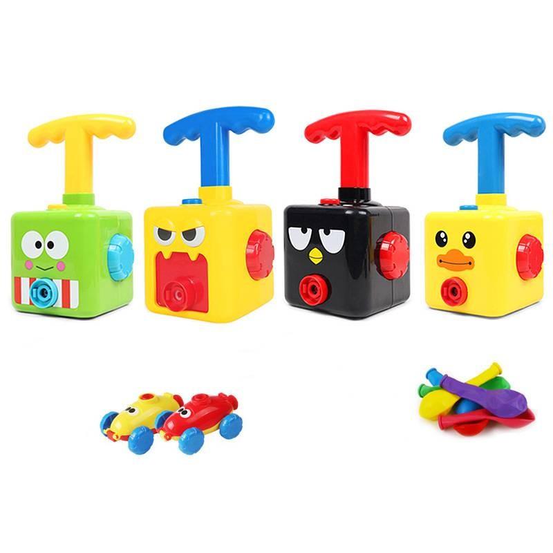 Duckling Cartoon Air Power Car Toy For Kids Inertia Drive Educational Vehicle For Early Learning Play