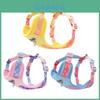 Puppy Chest Harness With Nonelastic Design And Reinforced Nylon Material For Comfort