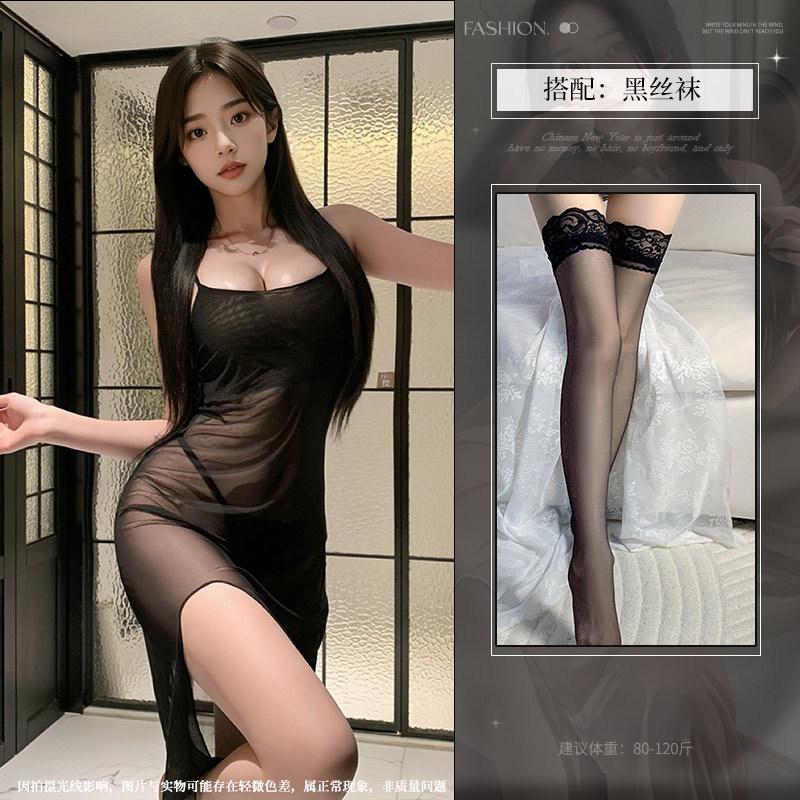 Sexy underwear, sexy uniform, pure desire stepmother skirt, free of little mother, cannon coat, mesh perspective clothing, sweet flirting suspenders