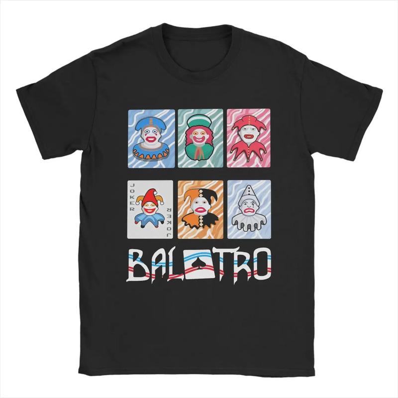 Novelty Camiseta Balatro Game Joker-jimbo Para Hombre, Cuell S