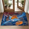 Real Sociedad FC Design Crystal Velvet Rug Soft Decorative Mat for Bedroom Entrance