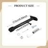 Motorcycle Kickstand Bike Stand Accessories Complete Set Side for Bikes Black