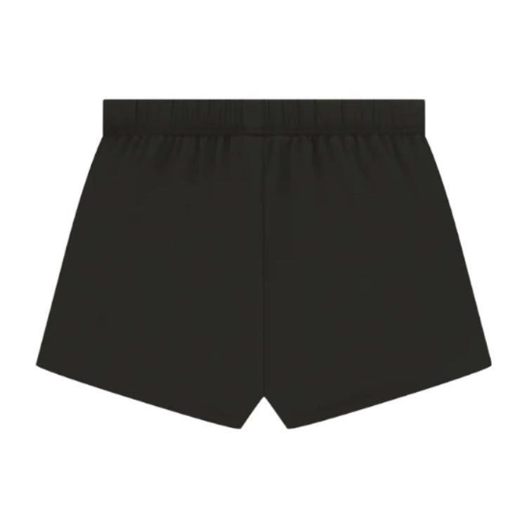 Fear of God Essentials Running Nylon Short Off Black Men Bottoms 160BT224040F