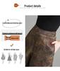 Women's Retro Jacquard High-Waist Wide-Leg Crop Bloomers - Spring 2026