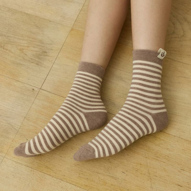 ADAUL AD Sailboat Minor Stripe Socks - 4color