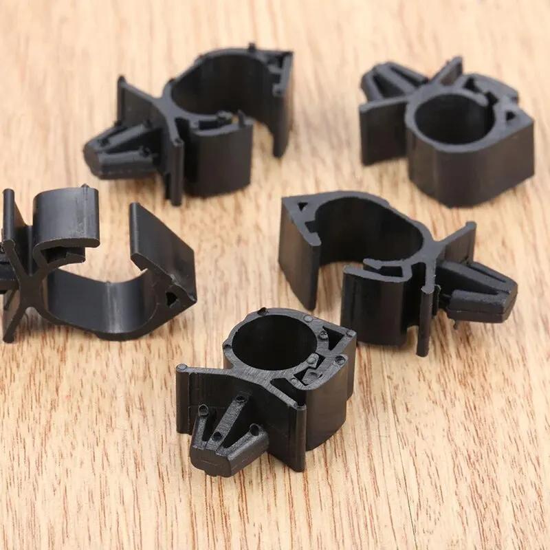 10PCS Car Wiring Harness Fasteners Universal Cable Clips Buckles for Secure Wire Fixing Organization