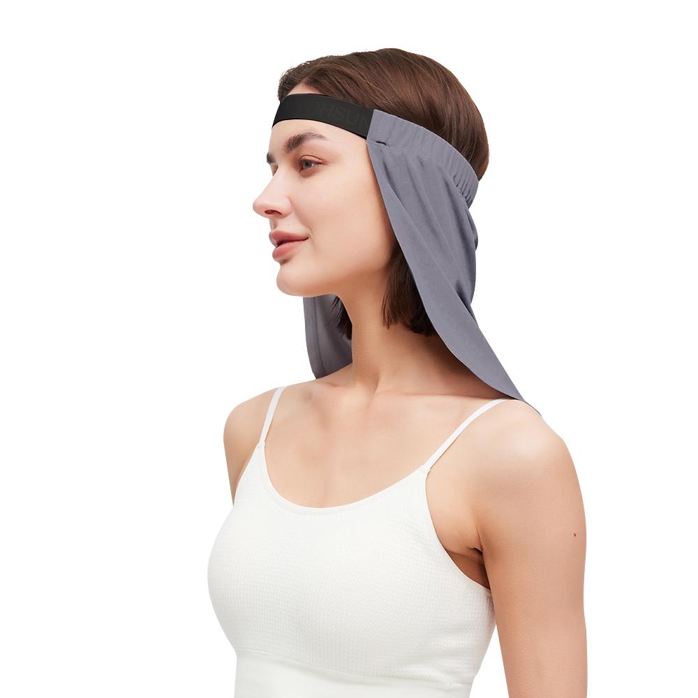 

OhSunny UV Гетра для шеи Солнцезащитная маска для лица Защита от солнца Бег Велоспорт Рыбалка Кепка Накидка Летняя Быстросохнущая Защита от УФ-лучей UPF50+ темно серый