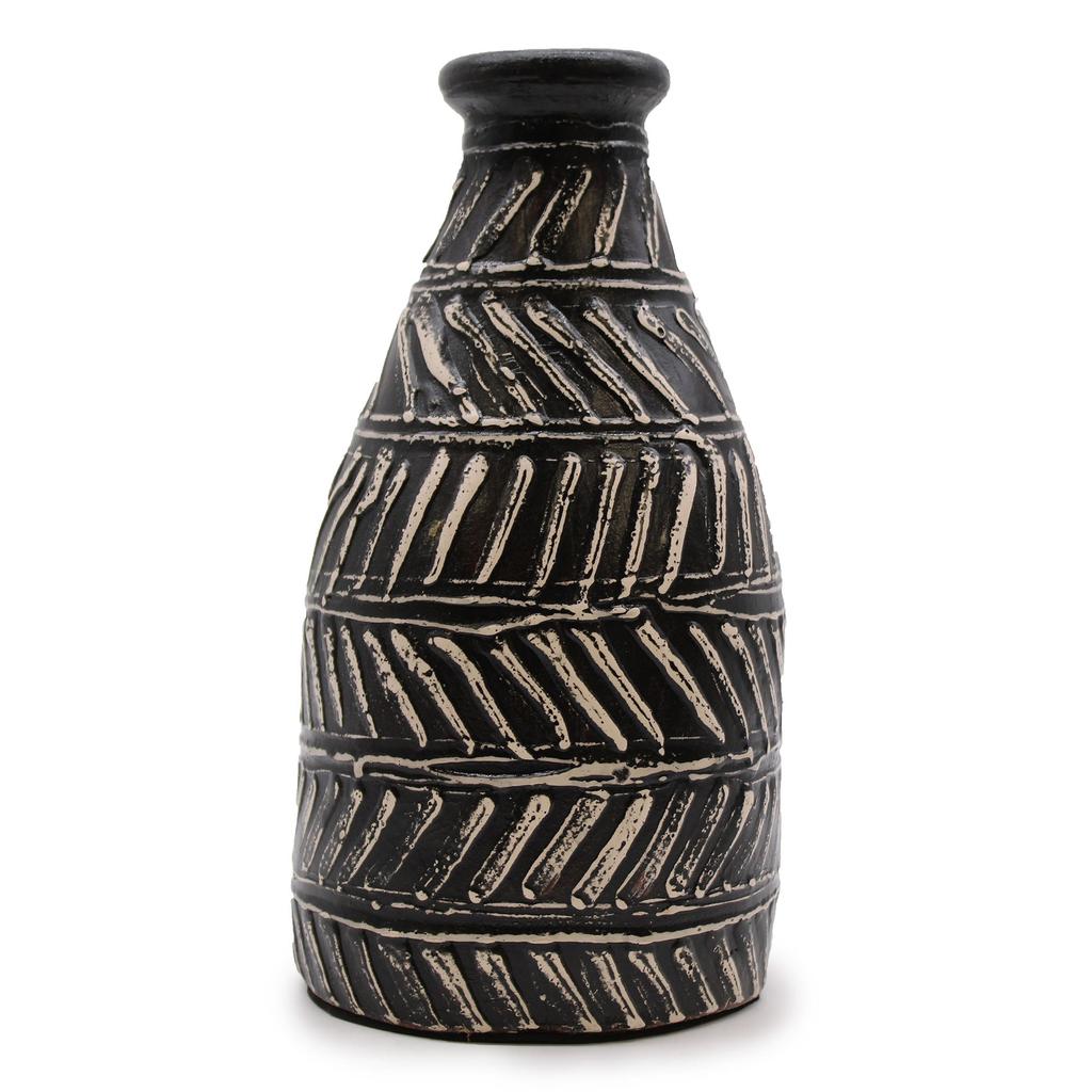 Vase Boho Greek Taper Chocolate