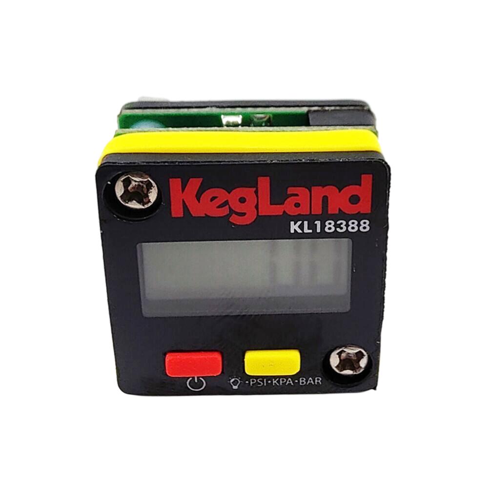 KegLand 0-90/100psi Mini Digital Gauge 27mm X 27mm X 8mm Pressure Gauge Beer Home Brewing