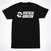 Vertical Horizon Logo T-Shirt Alternative Rock Band Minimal Black Tee