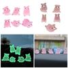 Lovely Car Center Console Ornaments Office Car Interior Accessories Creative Pigs Doll Animal Statue Car Supplies