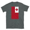 Tonga Oceania Nuku'alofa Distressed Flag Short-Sleeve Unisex T-Shirt