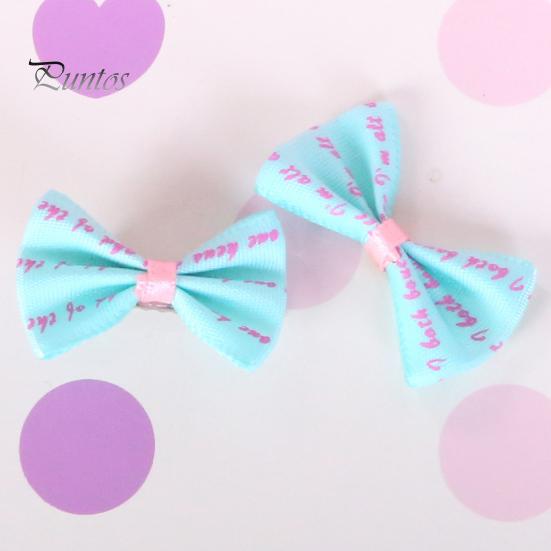 6 Pcs Dog Cat Puppy Hair Clips Bow Tie Flower Bowknot Hairpin Pet Grooming
