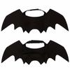 Pet Halloween Cosplay Costume for Dogs Cats Puppy Kittens Black Bat Wings