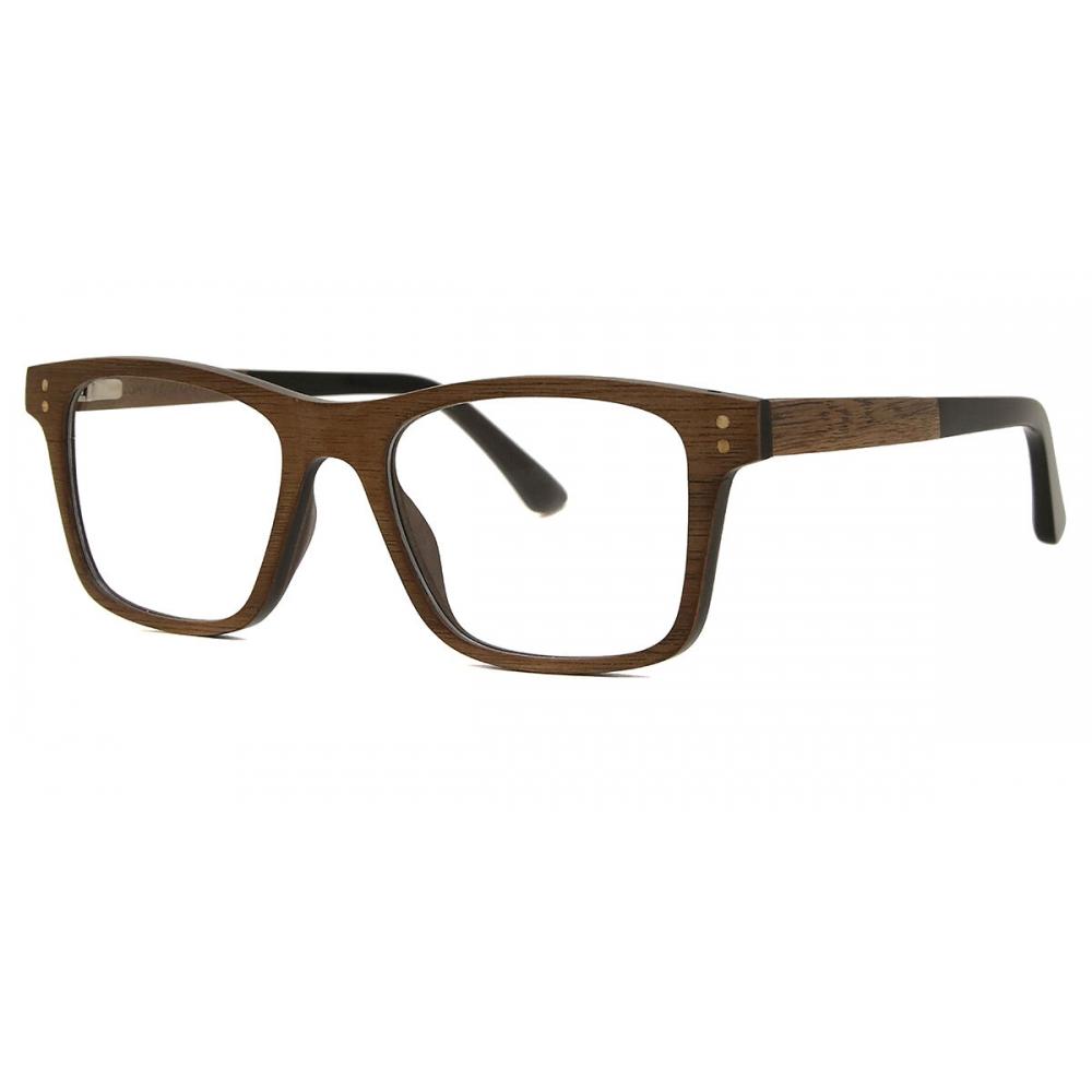 Oh My Woodness  Quirino Wp303 Rx B06 21 Unisex Eyeglasses