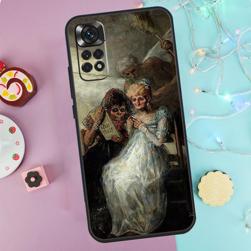 Spain Francisco Goya Art Case For Xiaomi Redmi Note 14 13 9 10 11 12 Pro 9S 10S 11S 12S Redmi 13C 10C 12C 14C Cover
