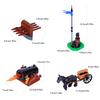 Medieval Military Soldier Figures Cannon Building Block Army Napoleonic War Artillery Vehicle Weapons Animal MOC Bricks Kids Toy