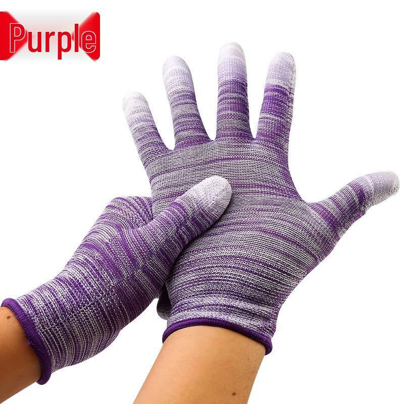 Breathable PU Coated Nylon Work Gloves: Wear-Resistant & Non-Slip Protection