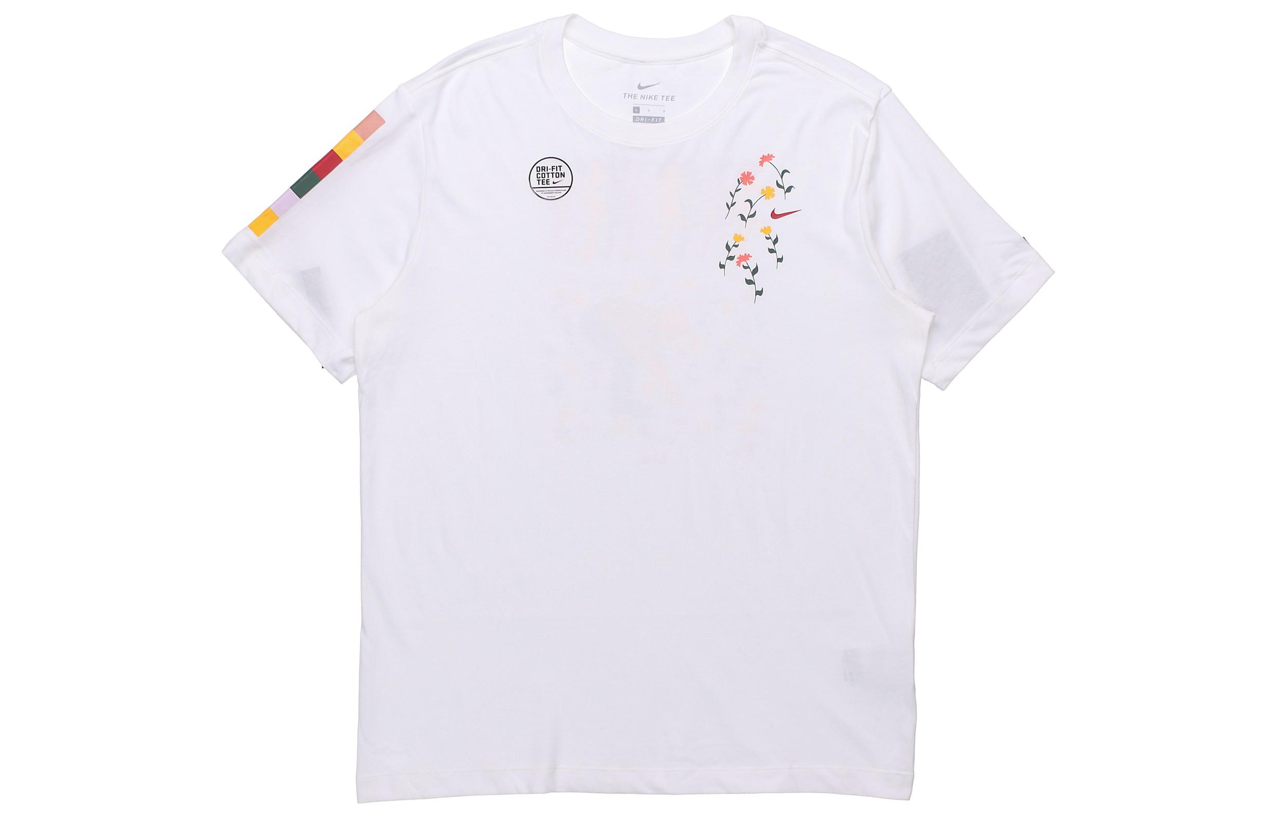 

Nike T Shirts Men s Crew Neck Moderate Straight Fit CT3845-100 M