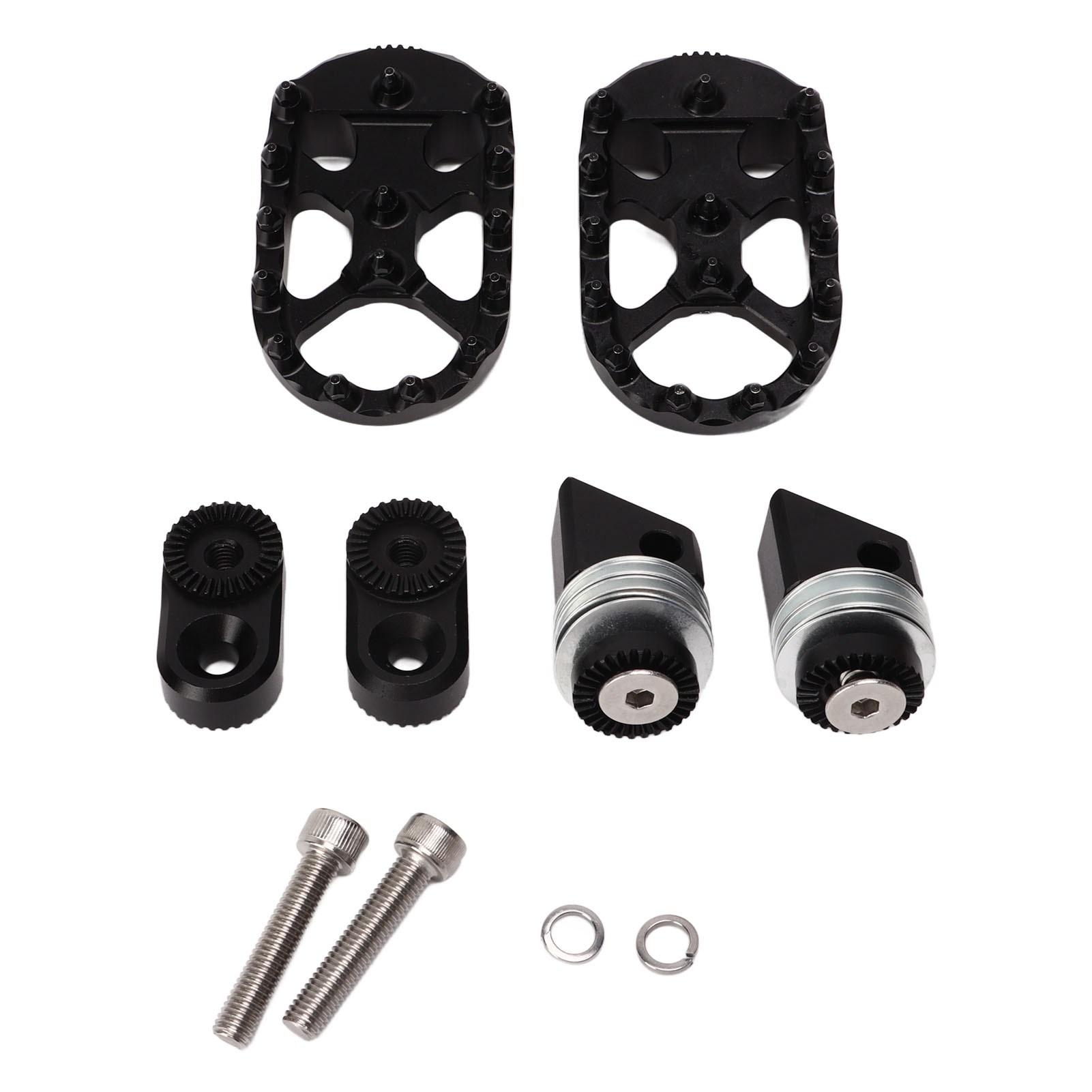 Алюминиевые подножки с ЧПУ для мотоцикла, задние подножки, регулируемые пассажирские педали для F750GS F850GS 2018-2022